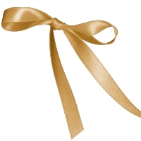 Old Gold Single Face Satin Ribbon